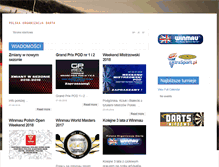 Tablet Screenshot of polishopen.pdodarts.pl